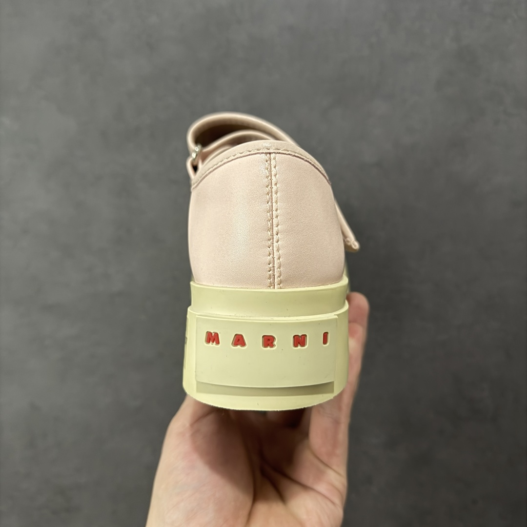 【纯原】Marni Pablo Leather Mary Jane Sneaker 意大利奢侈品品牌-玛