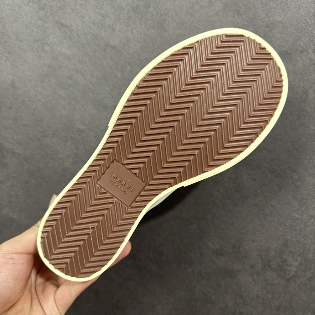 【纯原】Marni Pablo Leather Mary Jane Sneaker 意大利奢侈品品牌-玛