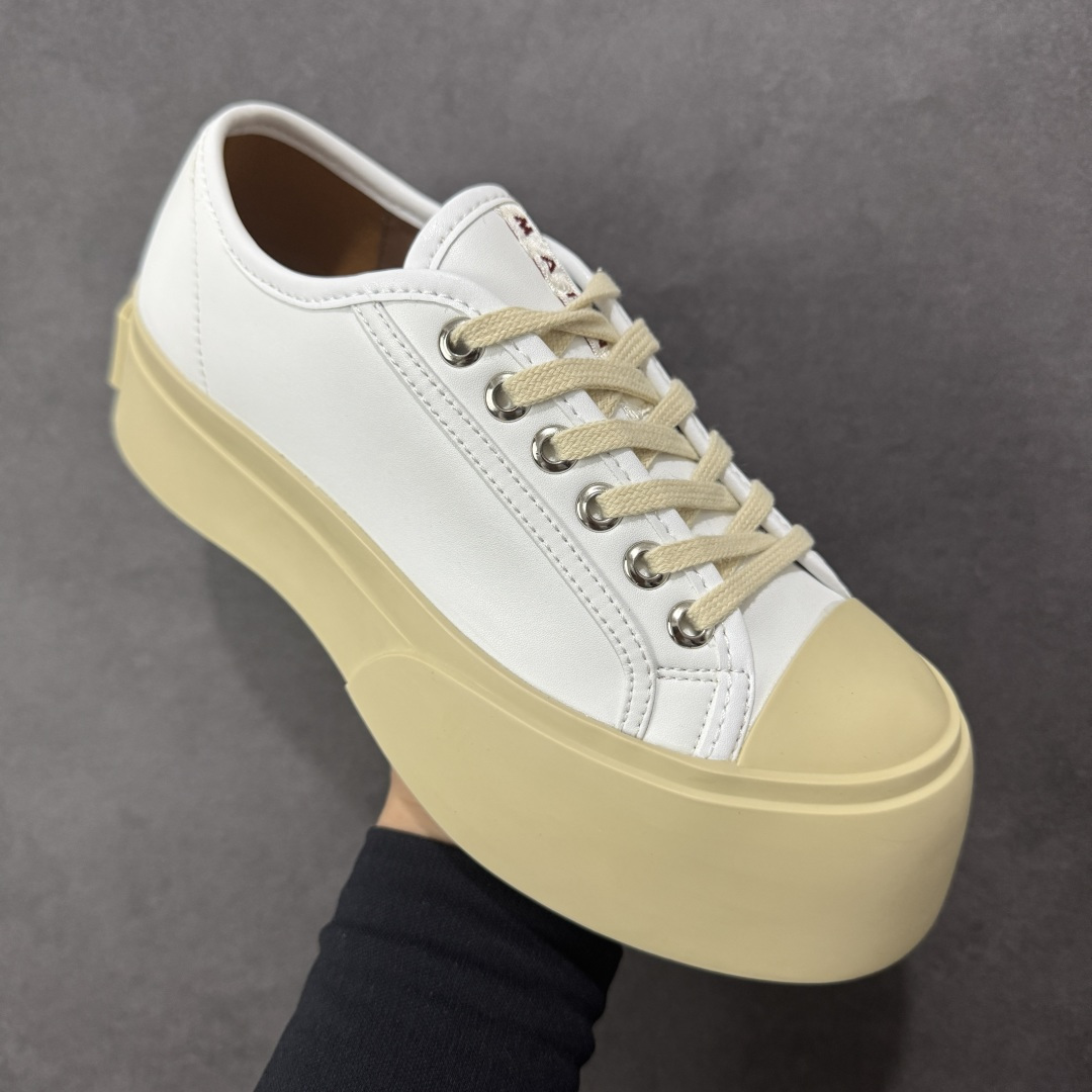 【纯原】Marni Pablo Leather Mary Jane Sneaker 意大利奢侈品品牌-玛