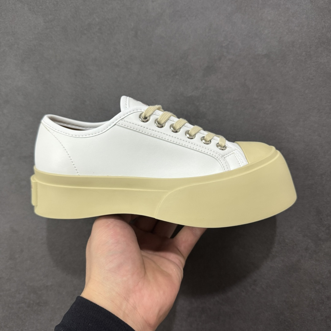 【纯原】Marni Pablo Leather Mary Jane Sneaker 意大利奢侈品品牌-玛
