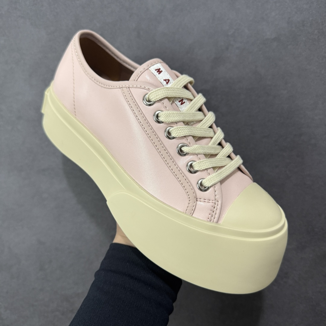 【纯原】Marni Pablo Leather Mary Jane Sneaker 意大利奢侈品品牌-玛