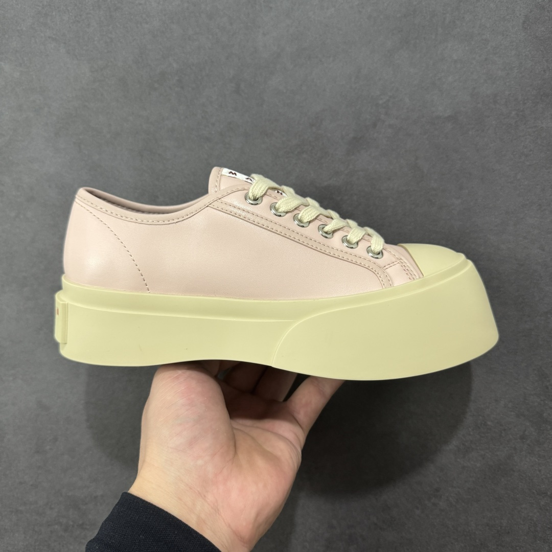 【纯原】Marni Pablo Leather Mary Jane Sneaker 意大利奢侈品品牌-玛