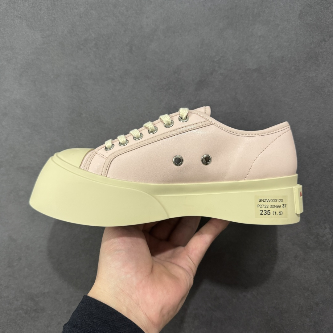 【纯原】Marni Pablo Leather Mary Jane Sneaker 意大利奢侈品品牌-玛