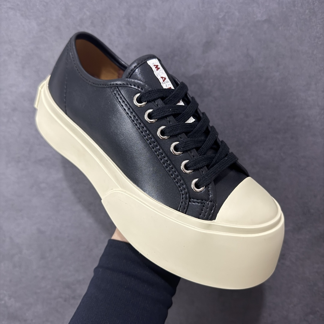 【纯原】Marni Pablo Leather Mary Jane Sneaker 意大利奢侈品品牌-玛