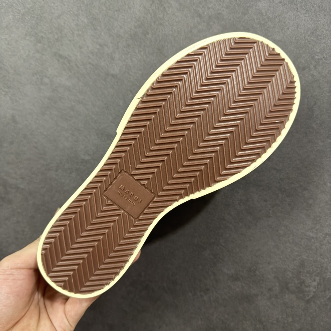 【纯原】Marni Pablo Leather Mary Jane Sneaker 意大利奢侈品品牌-玛