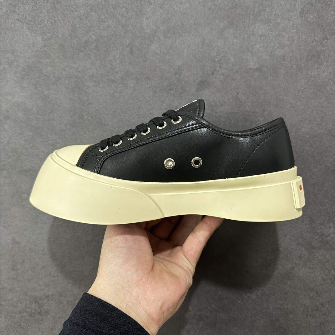 【纯原】Marni Pablo Leather Mary Jane Sneaker 意大利奢侈品品牌-玛