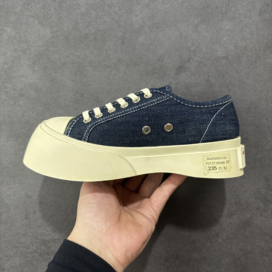 【纯原】Marni Pablo Leather Mary Jane Sneaker 意大利奢侈品品牌-玛