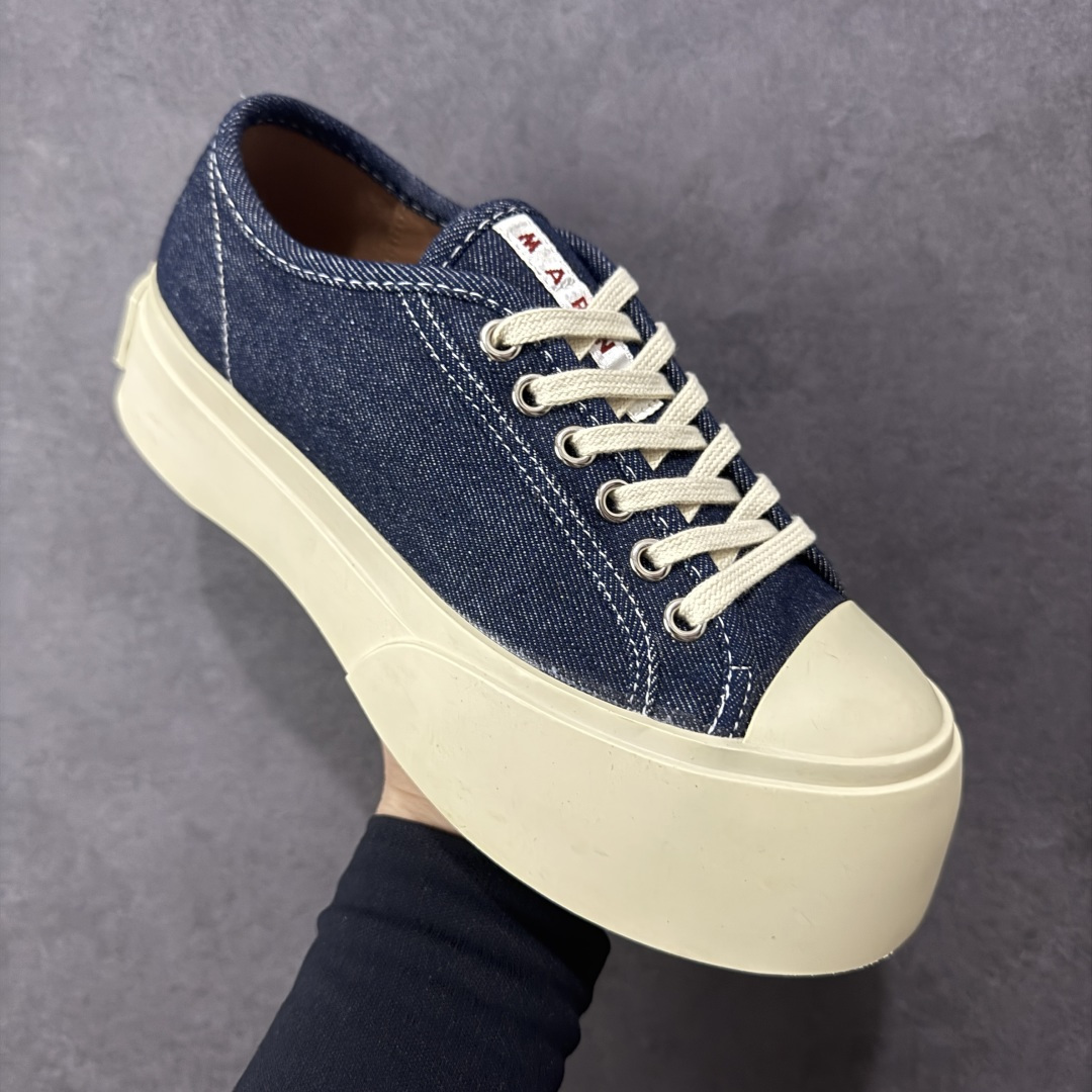 【纯原】Marni Pablo Leather Mary Jane Sneaker 意大利奢侈品品牌-玛
