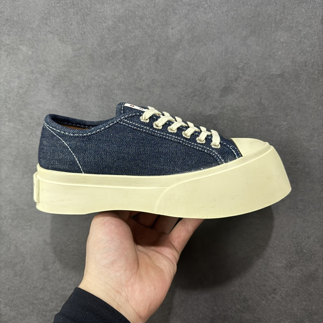 【纯原】Marni Pablo Leather Mary Jane Sneaker 意大利奢侈品品牌-玛