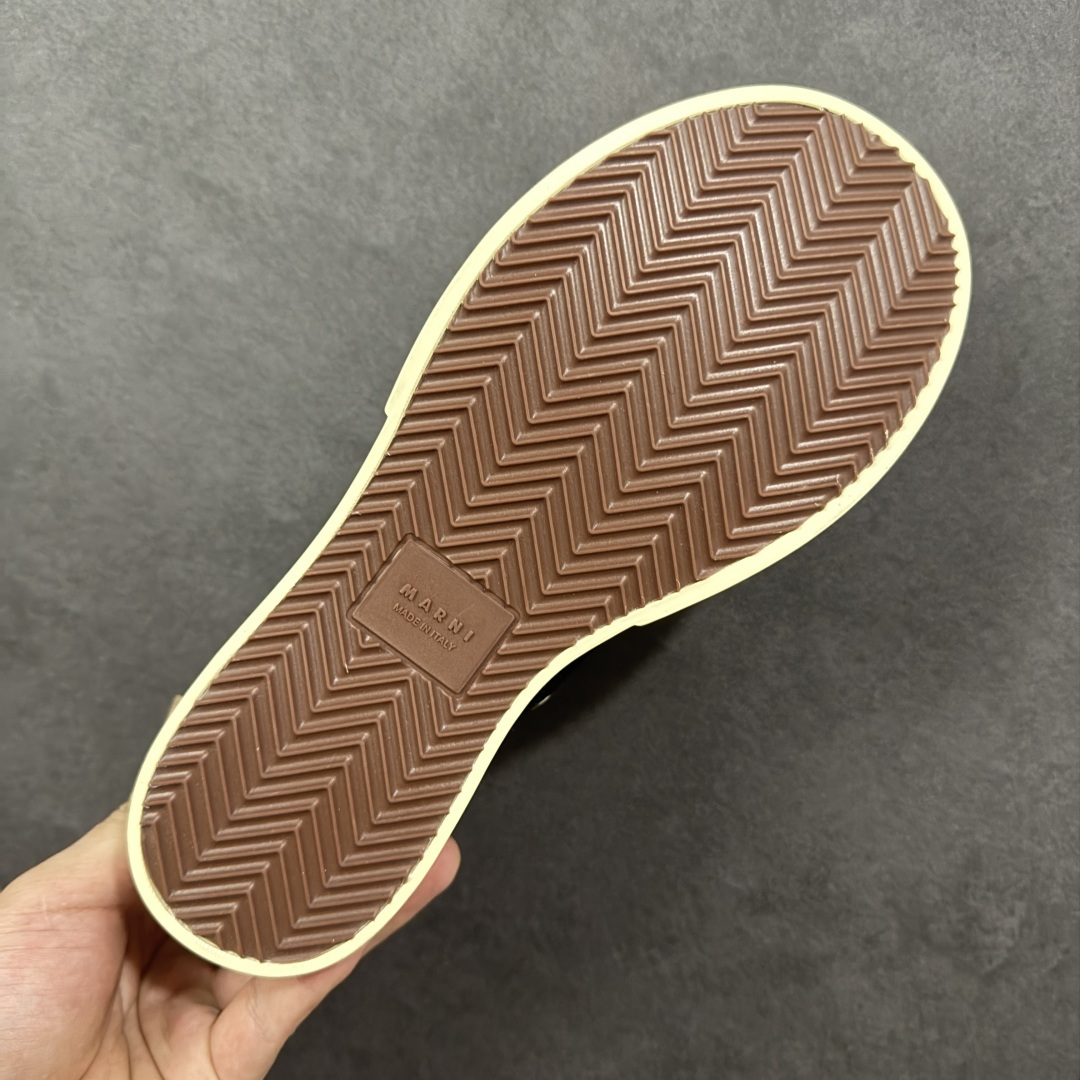 【纯原】Marni Pablo Leather Mary Jane Sneaker 意大利奢侈品品牌-玛