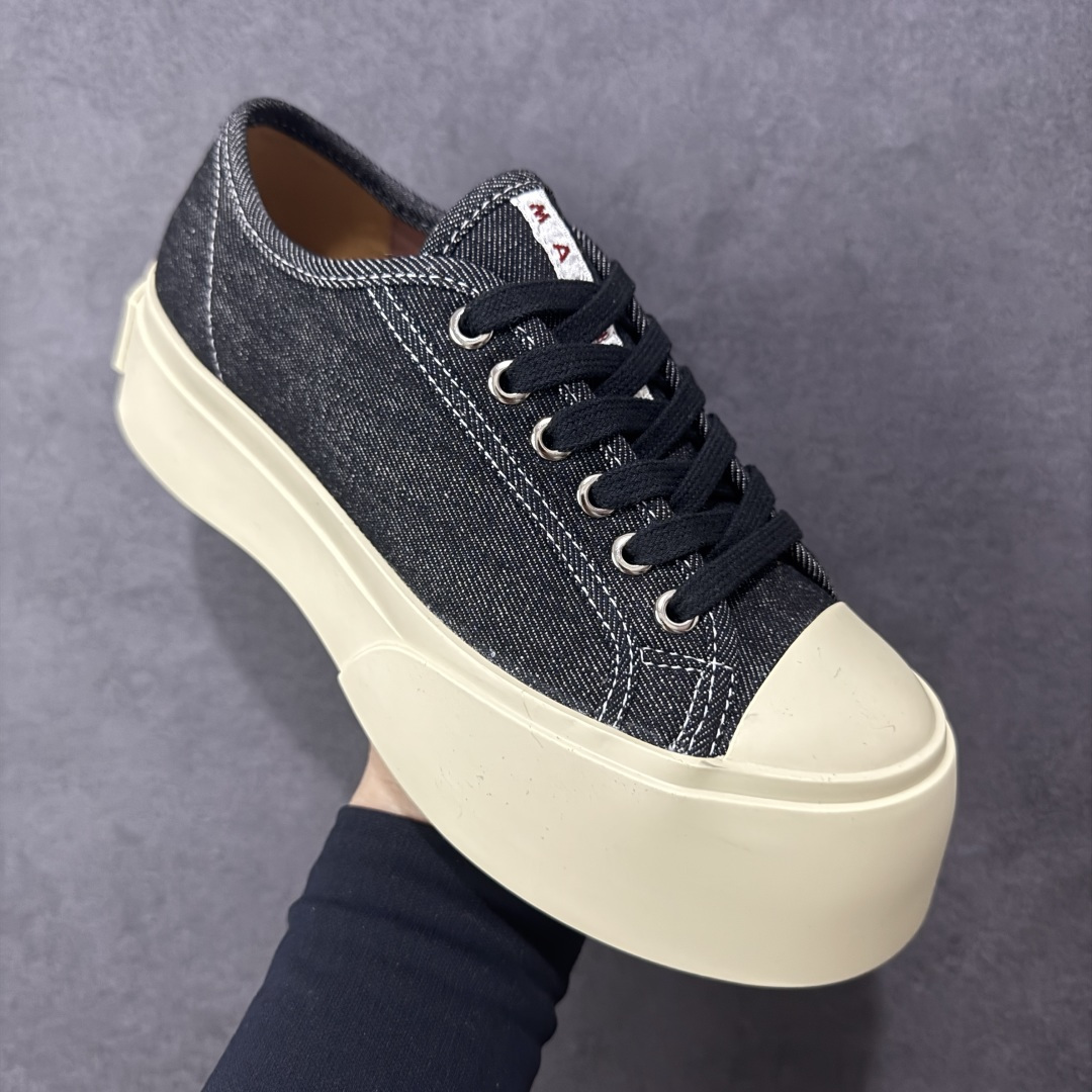 【纯原】Marni Pablo Leather Mary Jane Sneaker 意大利奢侈品品牌-玛