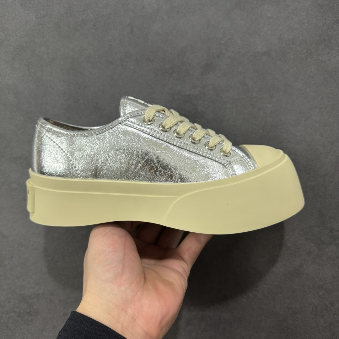 【纯原】Marni Pablo Leather Mary Jane Sneaker 意大利奢侈品品牌-玛