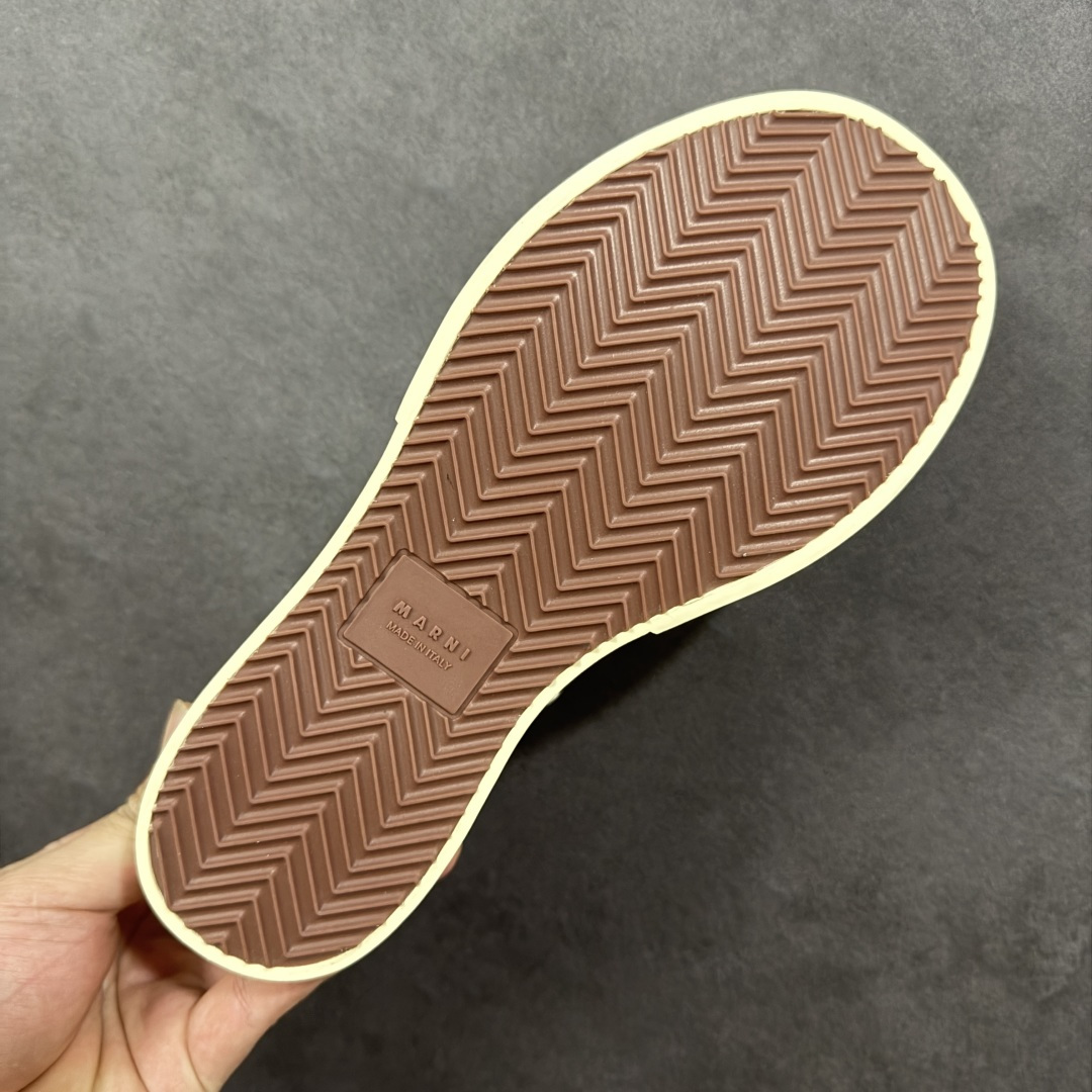 【纯原】Marni Pablo Leather Mary Jane Sneaker 意大利奢侈品品牌-玛