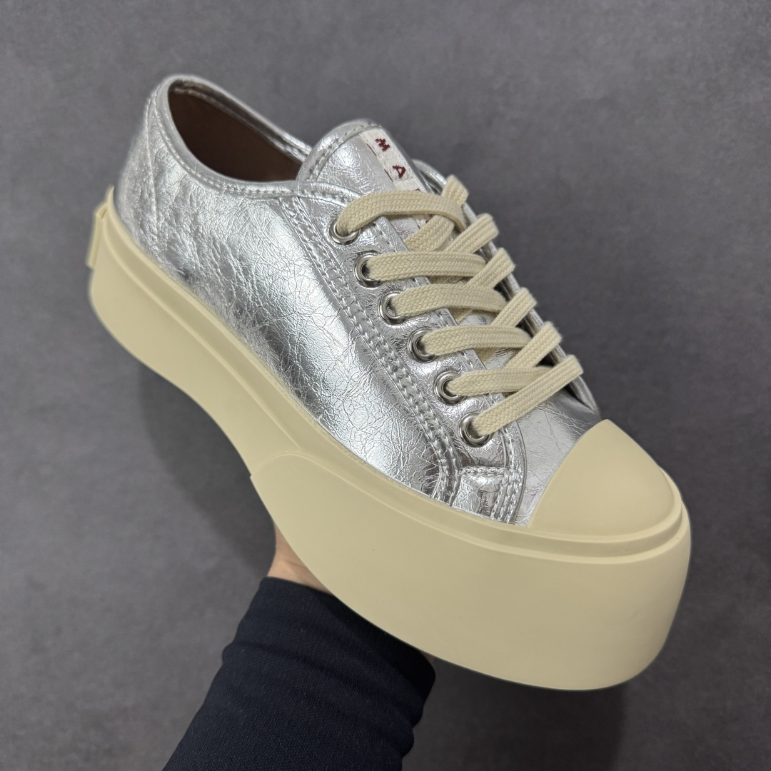 【纯原】Marni Pablo Leather Mary Jane Sneaker 意大利奢侈品品牌-玛
