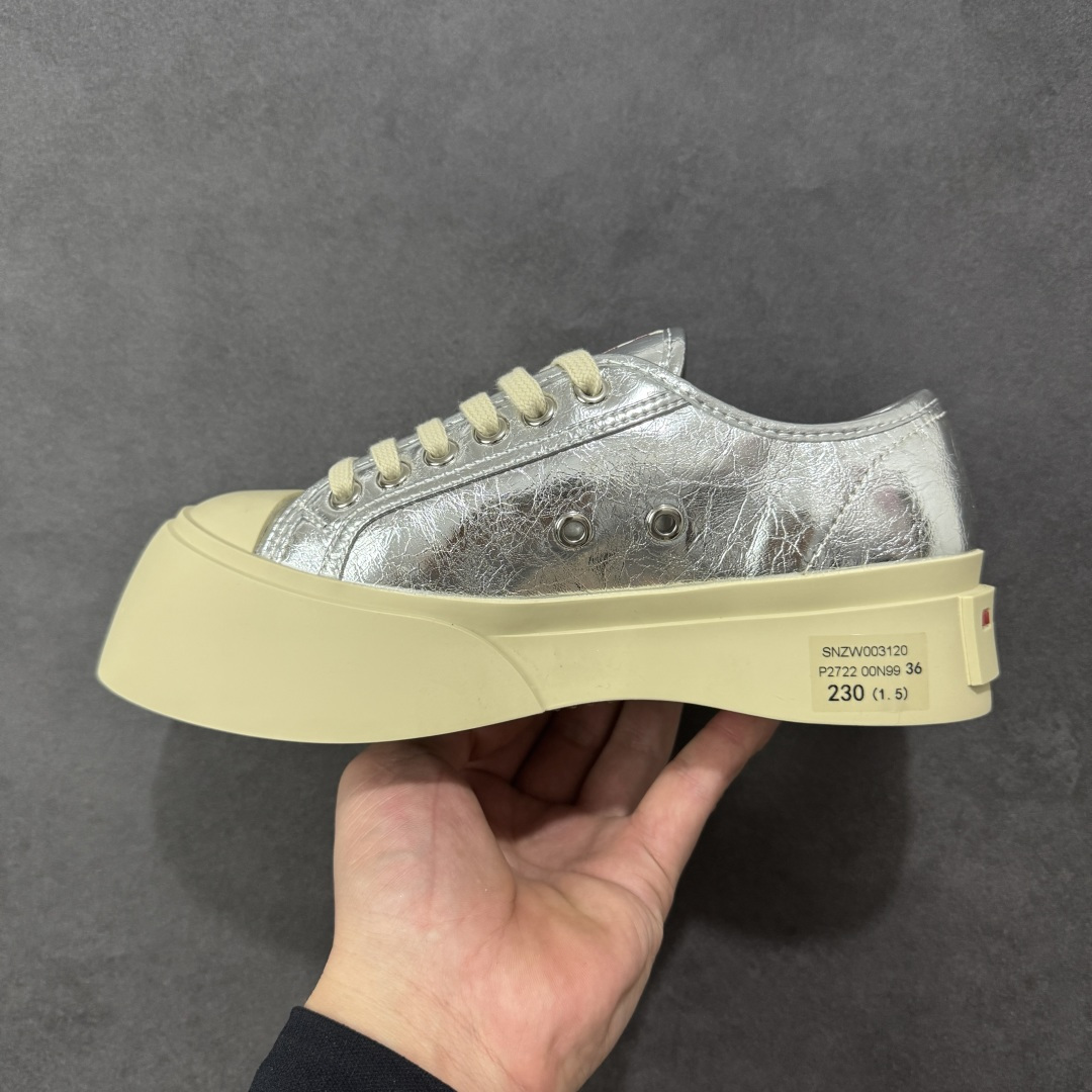【纯原】Marni Pablo Leather Mary Jane Sneaker 意大利奢侈品品牌-玛