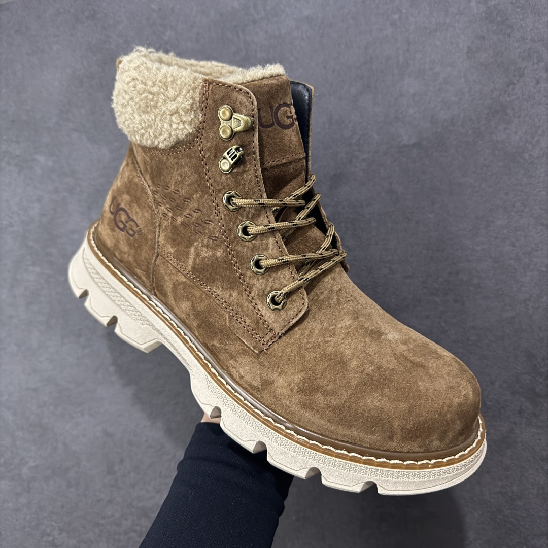 图片[3]-【广东纯原】UGG秋冬新品Tasman Weather Hybrid 塔斯曼混合系列轻量休闲鞋（毛绒一体内里 保暖锁热）秋冬必备 户外中帮男士休闲鞋雪地靴马丁靴系列 广东大厂品质 秋冬新款 时尚潮流搭配 面料釆用意大利进口磨砂牛皮 全鞋真牛皮材料 大底到五金都是代工厂原材料制作 好货不杀猪 首单质量严格把控 全套官网统一包装 今年冬季防寒户外专用产品 日常随意搭配 型男必备‼ 货号：U5869M 尺码：39-44-选品中心