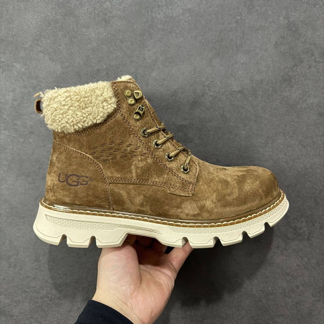 【广东纯原】UGG秋冬新品Tasman Weather Hybrid 塔斯曼混合系列轻量休闲鞋(毛绒一体内里 保暖锁热)秋冬必备 户外中帮男士休闲鞋雪地靴马丁靴系列 广东大厂品质 秋冬新款 时尚潮流搭配 面料釆用意大利进口磨砂牛皮 全鞋真牛皮材料 大底到五金都是代工厂原材料制作 好货不杀猪 首单质量严格把控 全套官网统一包装 今年冬季防寒户外专用产品 日常随意搭配 型男必备‼ 货号:U5869M 尺码:39-44-选品中心