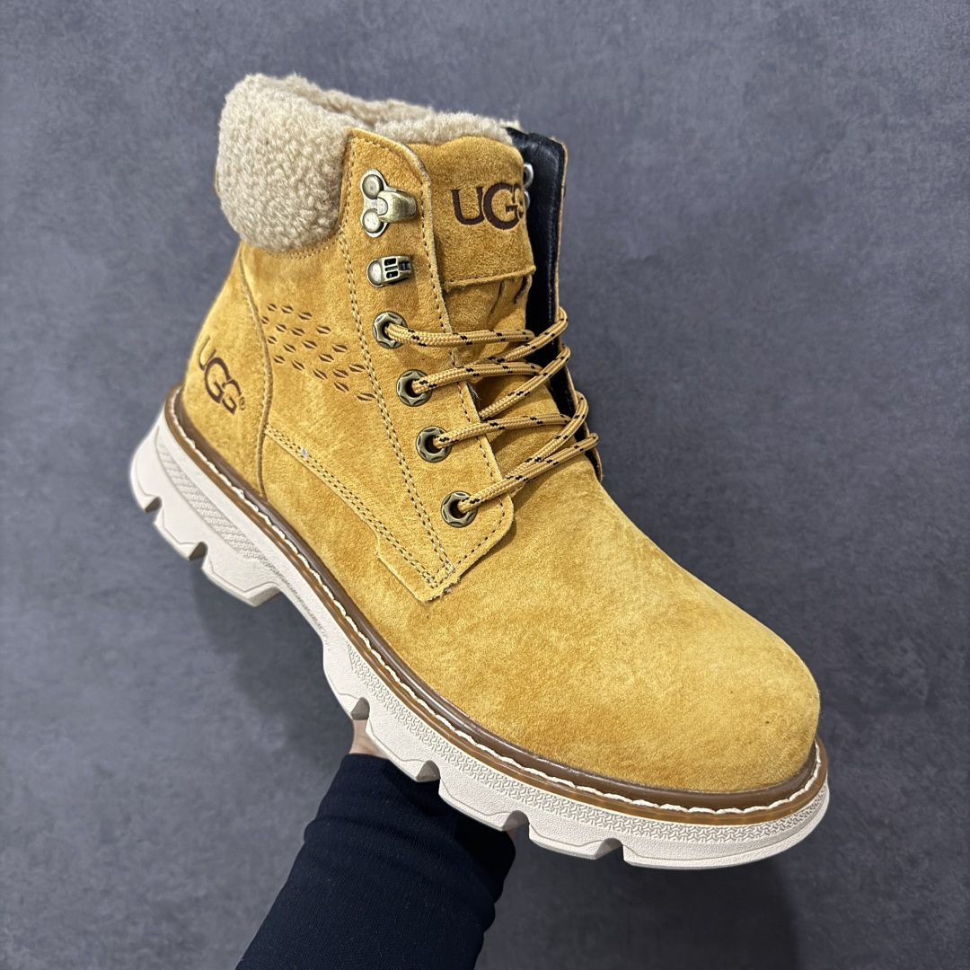 图片[3]-【广东纯原】UGG秋冬新品Tasman Weather Hybrid 塔斯曼混合系列轻量休闲鞋（毛绒一体内里 保暖锁热）秋冬必备 户外中帮男士休闲鞋雪地靴马丁靴系列 广东大厂品质 秋冬新款 时尚潮流搭配 面料釆用意大利进口磨砂牛皮 全鞋真牛皮材料 大底到五金都是代工厂原材料制作 好货不杀猪 首单质量严格把控 全套官网统一包装 今年冬季防寒户外专用产品 日常随意搭配 型男必备‼ 货号：U5869M 尺码：39-44-选品中心