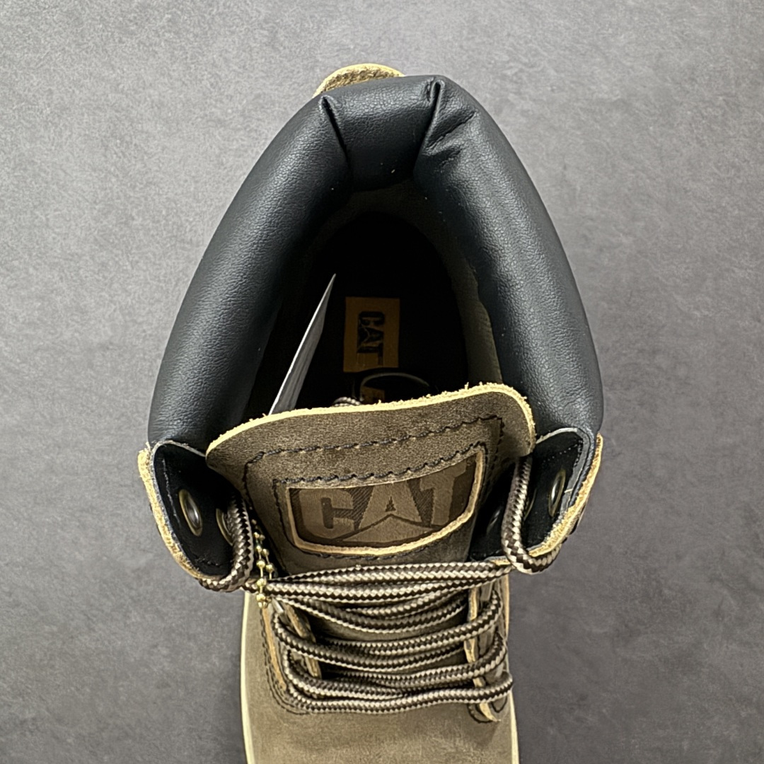 图片[7]-【公司级】2024ss秋冬新款CAT/卡特 硬汉推土机品牌经典百搭户外休闲大黄靴系列 广东大厂品质 常年主打 时尚潮流搭配 面料釆用意大利进口麂牛皮 全鞋真牛皮材料 大底到五金都是代工厂原材料制作 好货不杀猪 首单质量严格把控 全套官网统一包装 今年冬季防寒户外专用 日常随意搭配 型男必备 货号： P723789 尺码：39 40 41 42 43 44 (皮鞋码)-选品中心