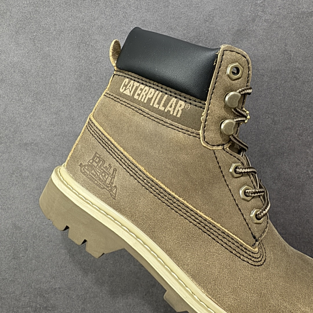 图片[6]-【公司级】2024ss秋冬新款CAT/卡特 硬汉推土机品牌经典百搭户外休闲大黄靴系列 广东大厂品质 常年主打 时尚潮流搭配 面料釆用意大利进口麂牛皮 全鞋真牛皮材料 大底到五金都是代工厂原材料制作 好货不杀猪 首单质量严格把控 全套官网统一包装 今年冬季防寒户外专用 日常随意搭配 型男必备 货号： P723789 尺码：39 40 41 42 43 44 (皮鞋码)-选品中心
