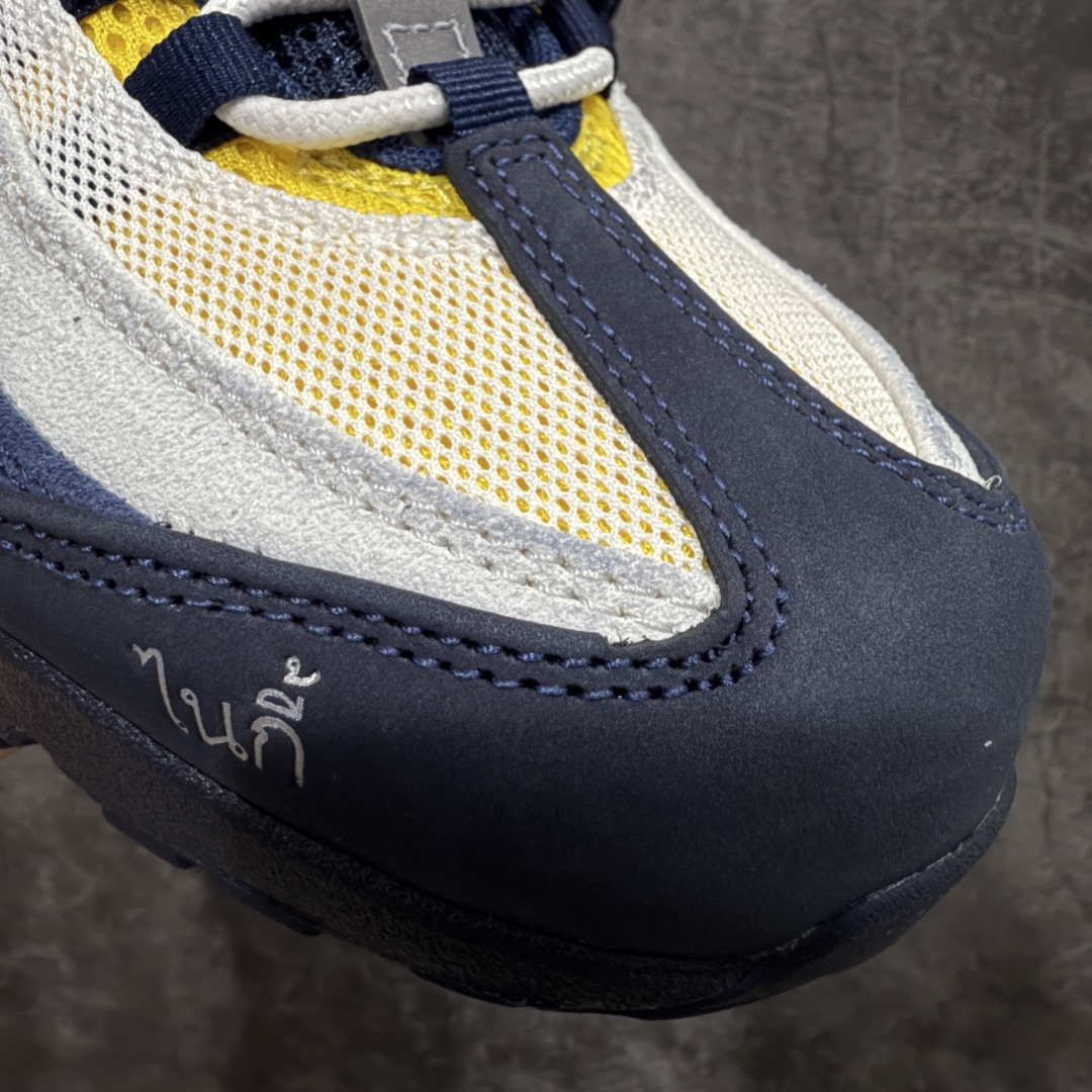 图片[5]-【KZ2.0版本】 Eric Koston x Nike Air Max 95 蓝白 货号：HQ8492-400 修正细节版 正确鞋舌图案 纯原大厂生产线出品 原厂材料 原厂楦头 市场正确版本 区分错版 尺码：40 41 42 43 44 45 46 47.5 48 48.5-选品中心