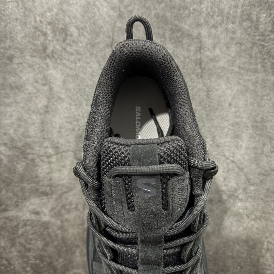 图片[8]-【巅峰版】SALOMON萨洛蒙 ODYSSEY ELMT LOW LTR 柔软舒适 耐磨透气轻便 低帮 生活休闲鞋 男款 雷军同款 473766 纯原外贸平台特供订单 耗时半年巨作 全套原纸板楦头开发 原厂特供网布配套加持 确保原汁原味 完美呈现版型 原档数据独家私模五层组合大底 原装Ortholite轻量化鞋垫 中底布带钢印编号 原厂TPU锁扣 进口港宝加持 后跟自然饱满 还原公司包裹性 鞋面以“锯齿”状的包裹系统呈现 在基色底之下加入了各种色点缀 将公司的最新技术和时尚前卫的造型融入耐用的长跑款式中 鞋面由 TPU 薄膜制成 并焊接在高耐磨网眼上 使其既时尚又坚固 由 ACS底盘支撑 可增强稳定性和支撑力 以及由橡胶凸耳 Contragrip外底覆盖的 EVA 缓冲中底 旨在应对崎岖的地形 鞋舌上的彩色Salomon 标签、Quicklace 系统以及鞋头、鞋舌和鞋跟上的附加品牌使细节更加完美 让穿着者可以轻松驾驭户外与通勤下的任何运动生活场景 无缝鞋身户外随意纵横 颜值与脚感兼备 出街通勤 绝对非常吸睛 你值得拥有 尺码：40 40.5 41 42 42.5 43 44 44.5 45-选品中心