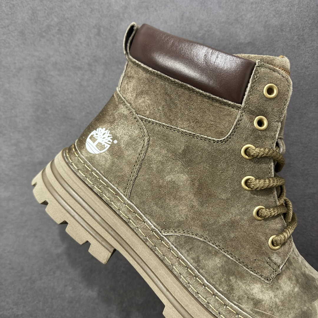 图片[6]-【广东纯原】2025秋冬Timberland 天伯伦/添柏岚经典高帮休闲男鞋 全新升级 广东大厂品质 原盒原包装 面料采用意大利顶级磨砂牛皮 搭配防臭防腐真皮乳胶鞋垫 给您完美的穿着体验 质量考究耐穿型男必备 专治不帅 高品质脚感一流 独家供应 码数39 40 41 42 43 44 (皮鞋码) 货号：99873 编码：TLB260270-选品中心