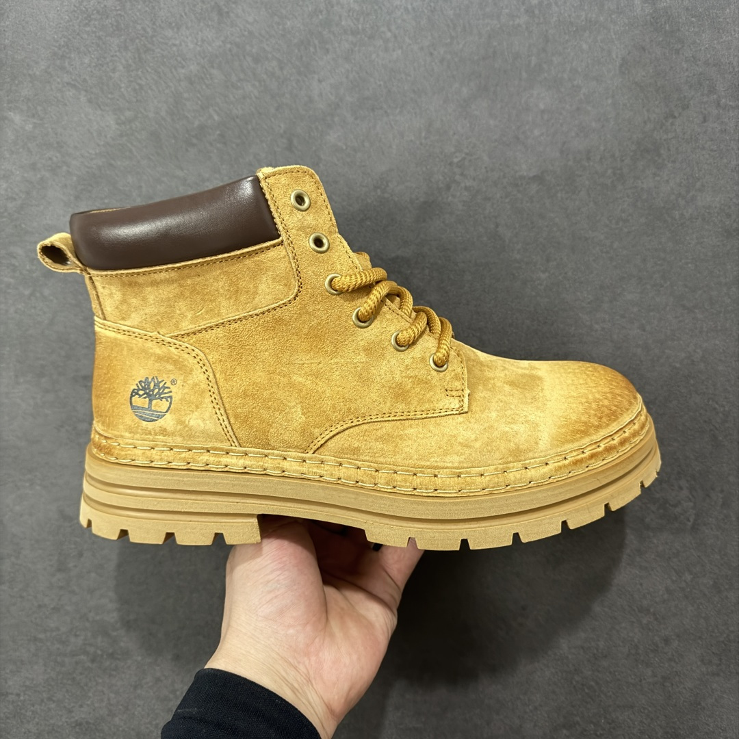 【广东纯原】2025秋冬Timberland 天伯伦/添柏岚经典高帮休闲男鞋 全新升级 广东大厂品质 原盒原包装 面料采用意大利顶级磨砂牛皮 搭配防臭防腐真皮乳胶鞋垫 给您完美的穿着体验 质量考究耐穿型男必备 专治不帅 高品质脚感一流 独家供应 码数39 40 41 42 43 44 (皮鞋码) 货号:99873 编码:TLB260270-选品中心