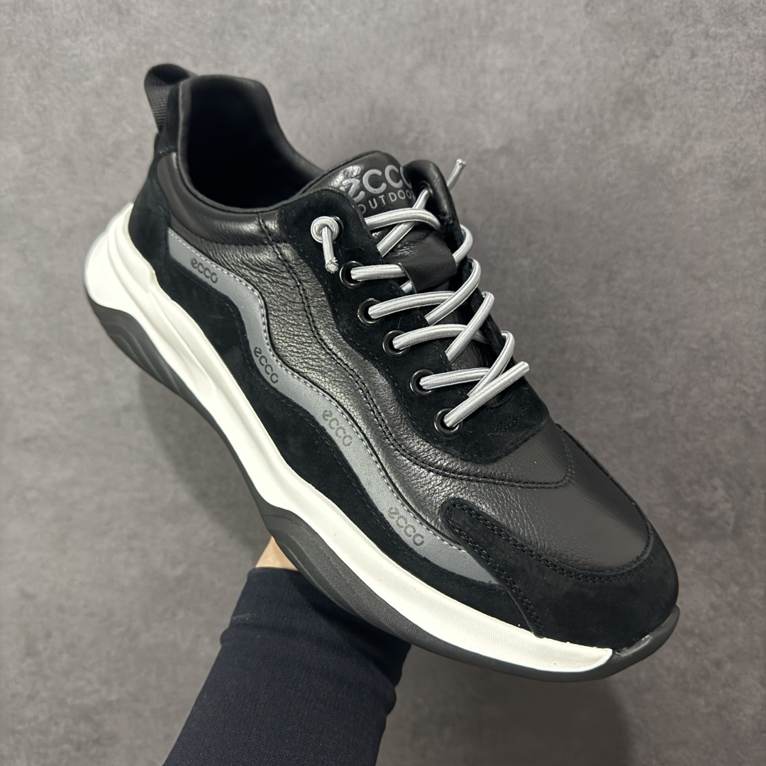 图片[3]-【公司级】Ecco 爱步秋冬款 柔酷8号系列运动休闲鞋 #经典和现代工艺品质融合 精选小牛皮面料 百搭休闲老爹鞋 舒适性相当不错 版型楦型非常到位上脚 专柜热销款 独有鞋型设计 特有LOGO车边 特别有型 北欧风格 舒适 休闲保暖 超弹性 耐磨 减震 按摩大底(PU+TPU 组合）经典潮流 随意搭配！ 货号：996637 尺码：38 39 40 41 42 43 44 皮鞋码-选品中心