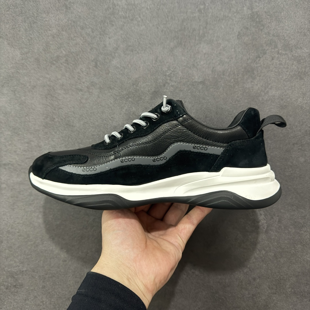 图片[2]-【公司级】Ecco 爱步秋冬款 柔酷8号系列运动休闲鞋 #经典和现代工艺品质融合 精选小牛皮面料 百搭休闲老爹鞋 舒适性相当不错 版型楦型非常到位上脚 专柜热销款 独有鞋型设计 特有LOGO车边 特别有型 北欧风格 舒适 休闲保暖 超弹性 耐磨 减震 按摩大底(PU+TPU 组合）经典潮流 随意搭配！ 货号：996637 尺码：38 39 40 41 42 43 44 皮鞋码-选品中心