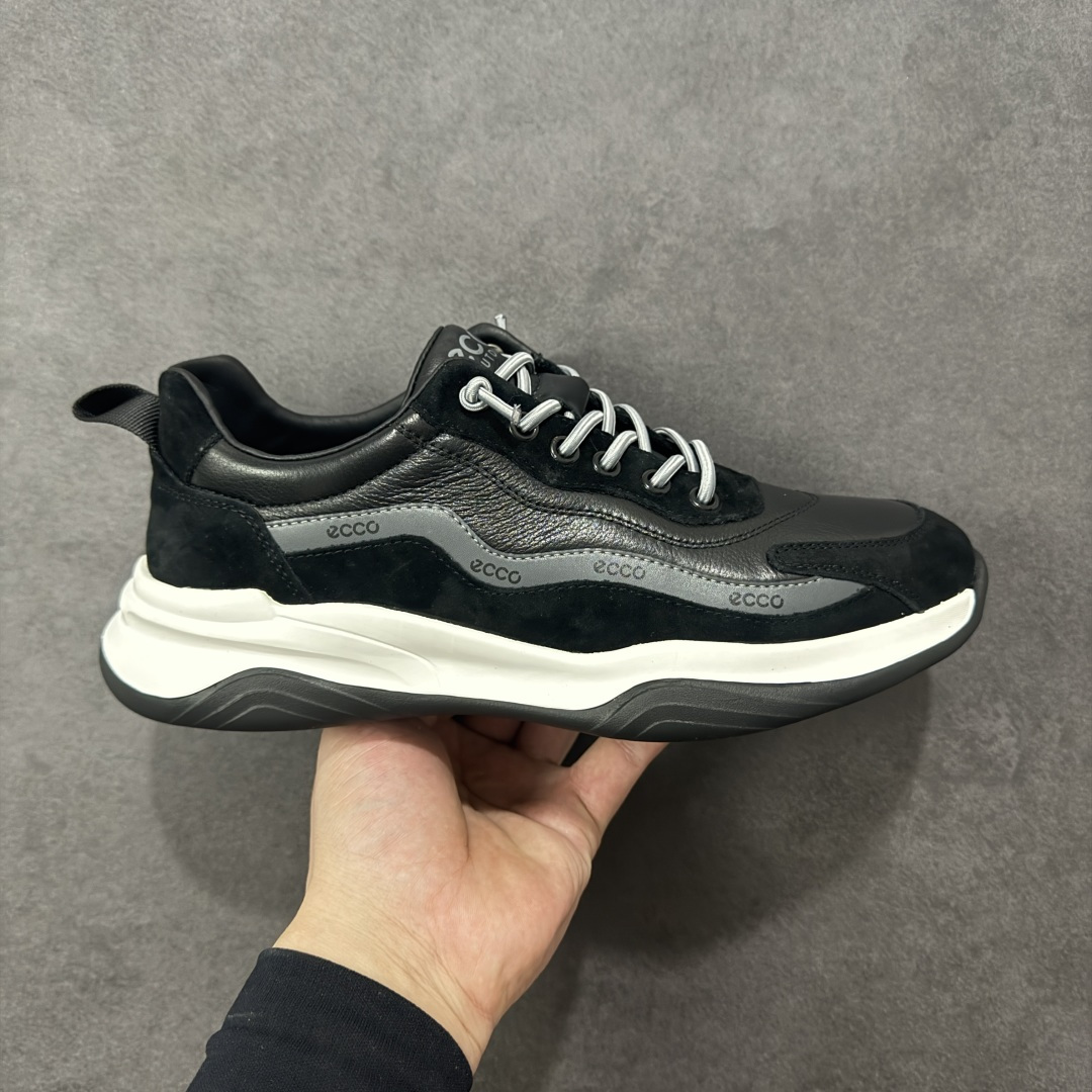 【公司级】Ecco 爱步秋冬款 柔酷8号系列运动休闲鞋 #经典和现代工艺品质融合 精选小牛皮面料 百搭休闲老爹鞋 舒适性相当不错 版型楦型非常到位上脚 专柜热销款 独有鞋型设计 特有LOGO车边 特别有型 北欧风格 舒适 休闲保暖 超弹性 耐磨 减震 按摩大底(PU+TPU 组合)经典潮流 随意搭配! 货号:996637 尺码:38 39 40 41 42 43 44 皮鞋码-选品中心