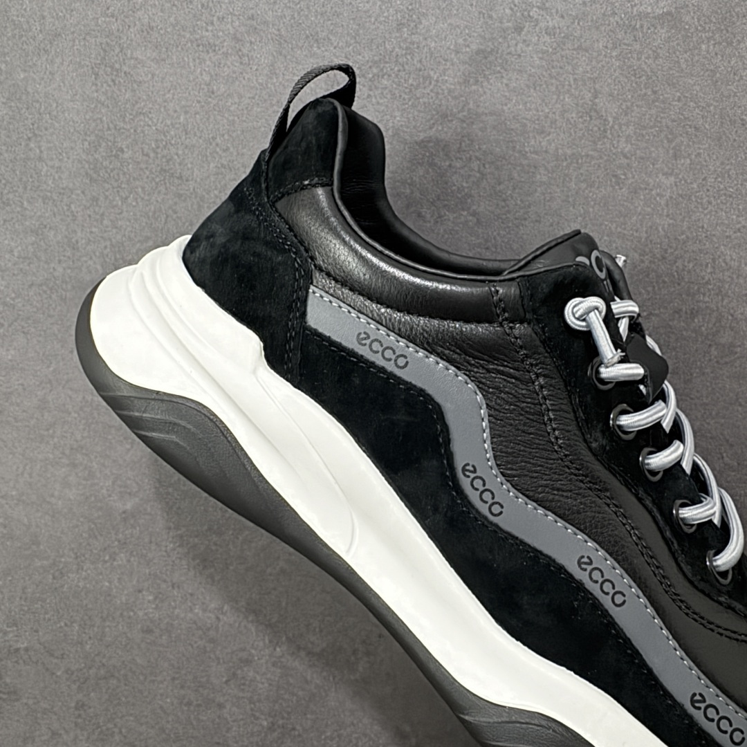 图片[6]-【公司级】Ecco 爱步秋冬款 柔酷8号系列运动休闲鞋 #经典和现代工艺品质融合 精选小牛皮面料 百搭休闲老爹鞋 舒适性相当不错 版型楦型非常到位上脚 专柜热销款 独有鞋型设计 特有LOGO车边 特别有型 北欧风格 舒适 休闲保暖 超弹性 耐磨 减震 按摩大底(PU+TPU 组合）经典潮流 随意搭配！ 货号：996637 尺码：38 39 40 41 42 43 44 皮鞋码-选品中心