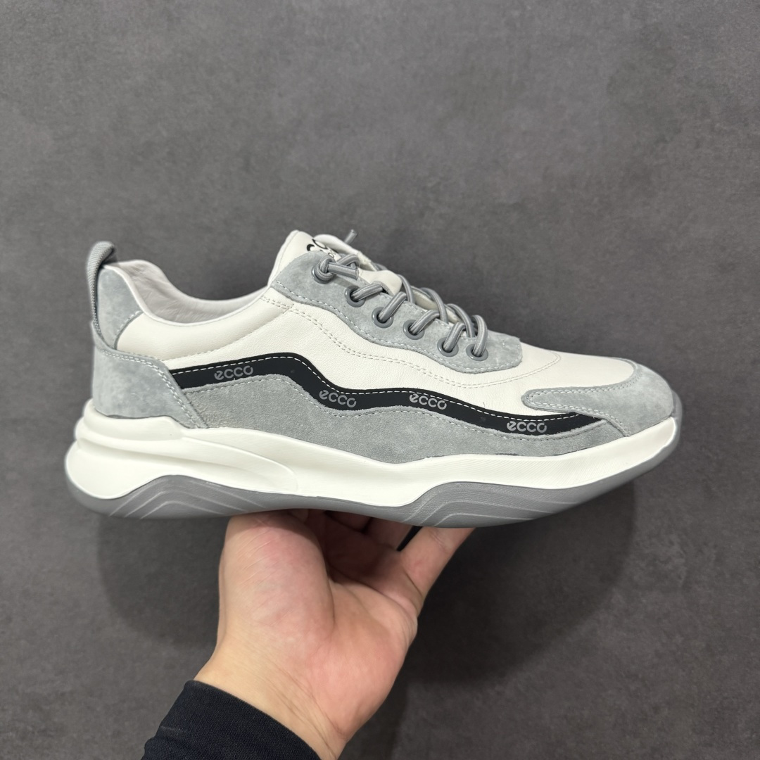 【公司级】Ecco 爱步秋冬款 柔酷8号系列运动休闲鞋 #经典和现代工艺品质融合 精选小牛皮面料 百搭休闲老爹鞋 舒适性相当不错 版型楦型非常到位上脚 专柜热销款 独有鞋型设计 特有LOGO车边 特别有型 北欧风格 舒适 休闲保暖 超弹性 耐磨 减震 按摩大底(PU+TPU 组合)经典潮流 随意搭配! 货号:996637 尺码:38 39 40 41 42 43 44 皮鞋码-选品中心