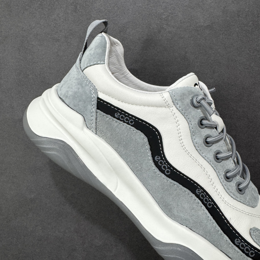 图片[6]-【公司级】Ecco 爱步秋冬款 柔酷8号系列运动休闲鞋 #经典和现代工艺品质融合 精选小牛皮面料 百搭休闲老爹鞋 舒适性相当不错 版型楦型非常到位上脚 专柜热销款 独有鞋型设计 特有LOGO车边 特别有型 北欧风格 舒适 休闲保暖 超弹性 耐磨 减震 按摩大底(PU+TPU 组合）经典潮流 随意搭配！ 货号：996637 尺码：38 39 40 41 42 43 44 皮鞋码-选品中心