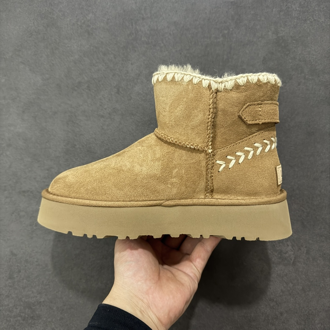 图片[2]-【纯原版】UGG 新款冬季雪地鞋 十年品牌制鞋代工厂生产线出品 注重每一处细节 隆丰A级真羊皮毛一体 完全遵循ZP工艺流程打造 货号：1150817 尺码：36-40无半码-选品中心