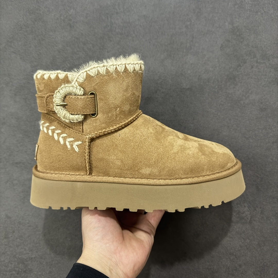 【纯原版】UGG 新款冬季雪地鞋 十年品牌制鞋代工厂生产线出品 注重每一处细节 隆丰A级真羊皮毛一体 完全遵循ZP工艺流程打造 货号:1150817 尺码:36-40无半码-选品中心