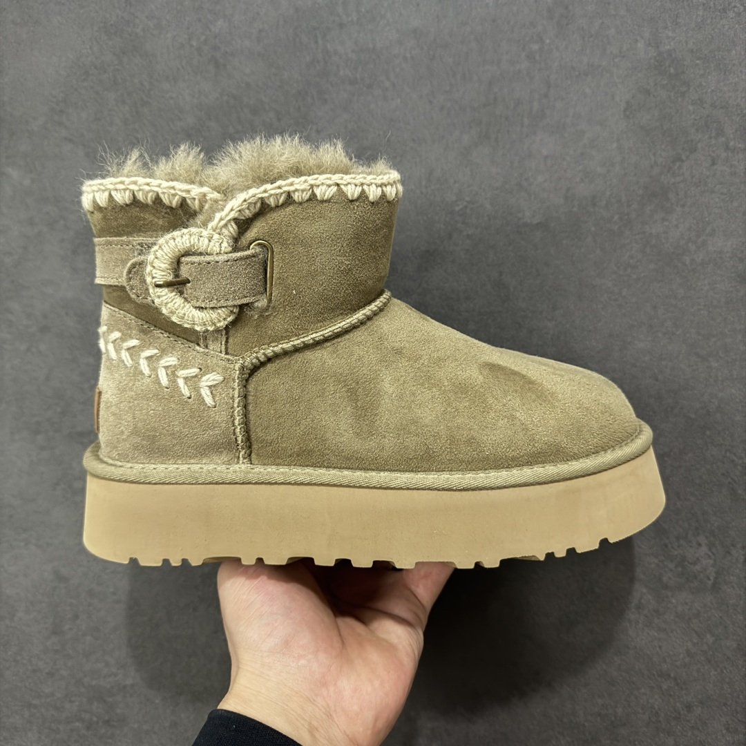 【纯原版】UGG 新款冬季雪地鞋 十年品牌制鞋代工厂生产线出品 注重每一处细节 隆丰A级真羊皮毛一体 完全遵循ZP工艺流程打造 货号:1150817 尺码:36-40无半码-选品中心
