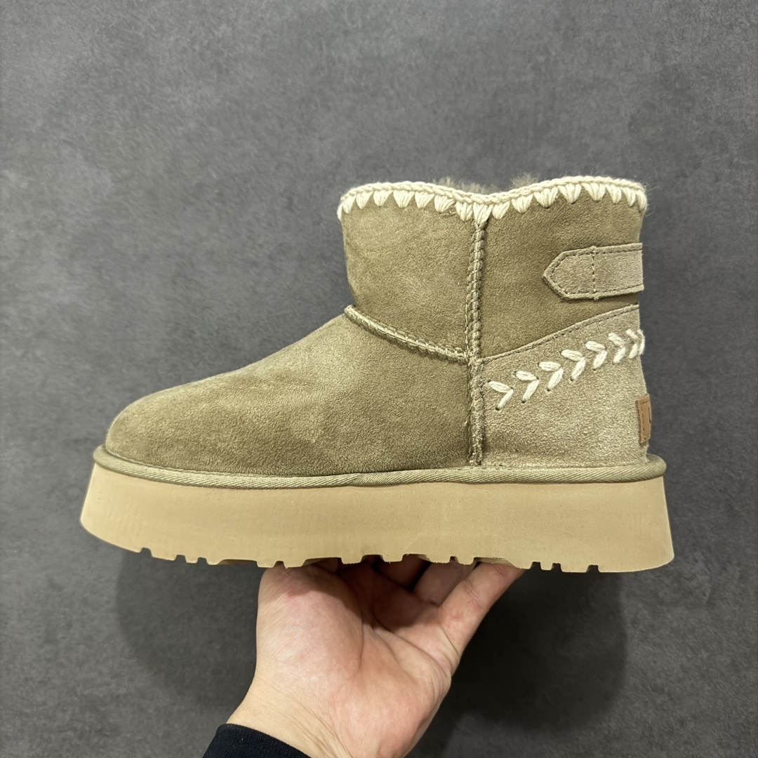 图片[2]-【纯原版】UGG 新款冬季雪地鞋 十年品牌制鞋代工厂生产线出品 注重每一处细节 隆丰A级真羊皮毛一体 完全遵循ZP工艺流程打造 货号：1150817 尺码：36-40无半码-选品中心