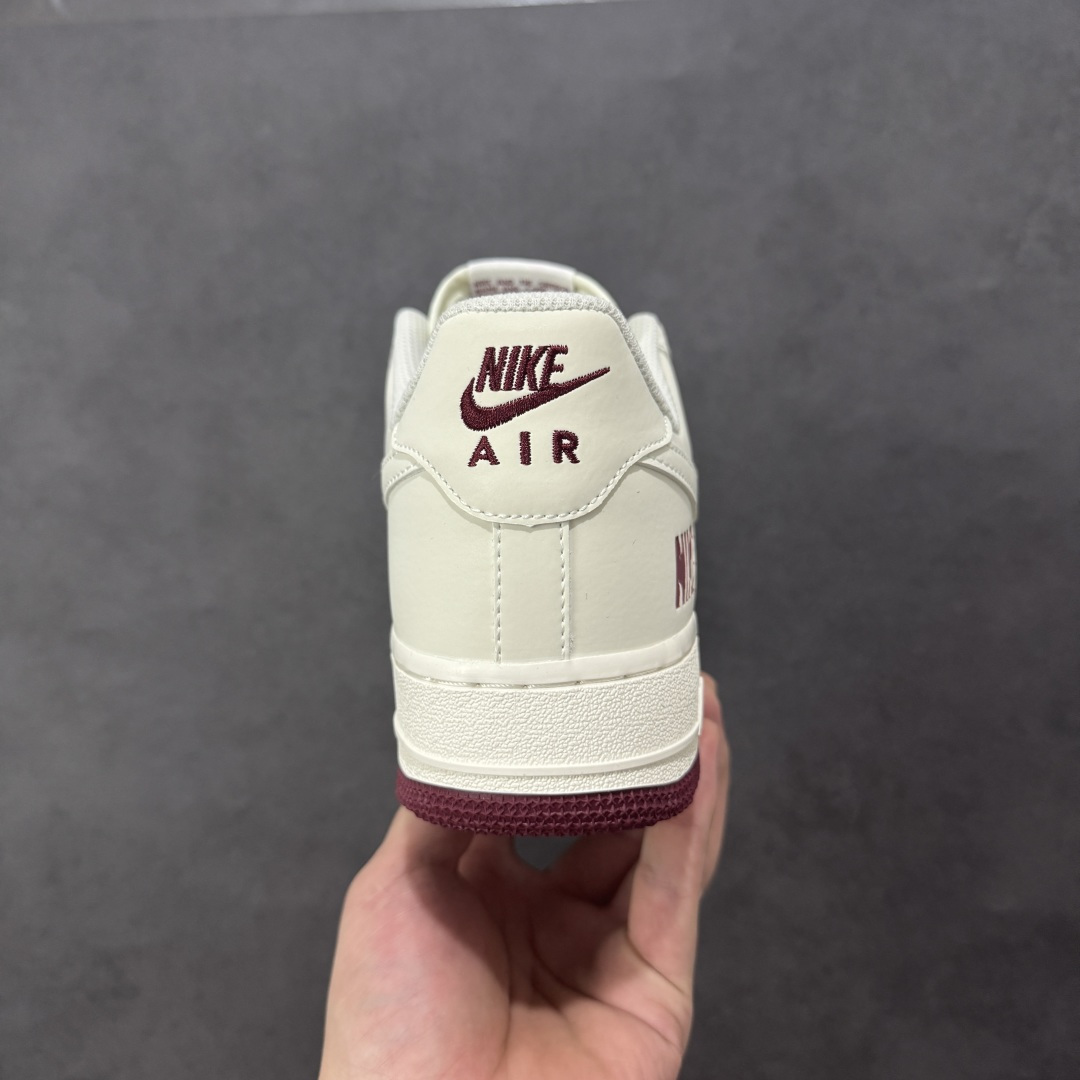 【纯原】Nike Air Force 1 '07 Low “奶白酒红” 空军一号 高端定制 低帮 运动鞋