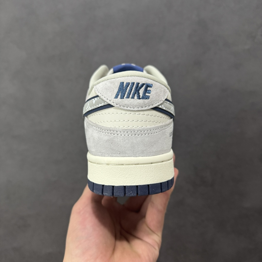 【纯原】Nike SB Dunk Low“ LV联名—雾霾蓝” 周年高端定制 低帮休闲板鞋 定制鞋盒 大