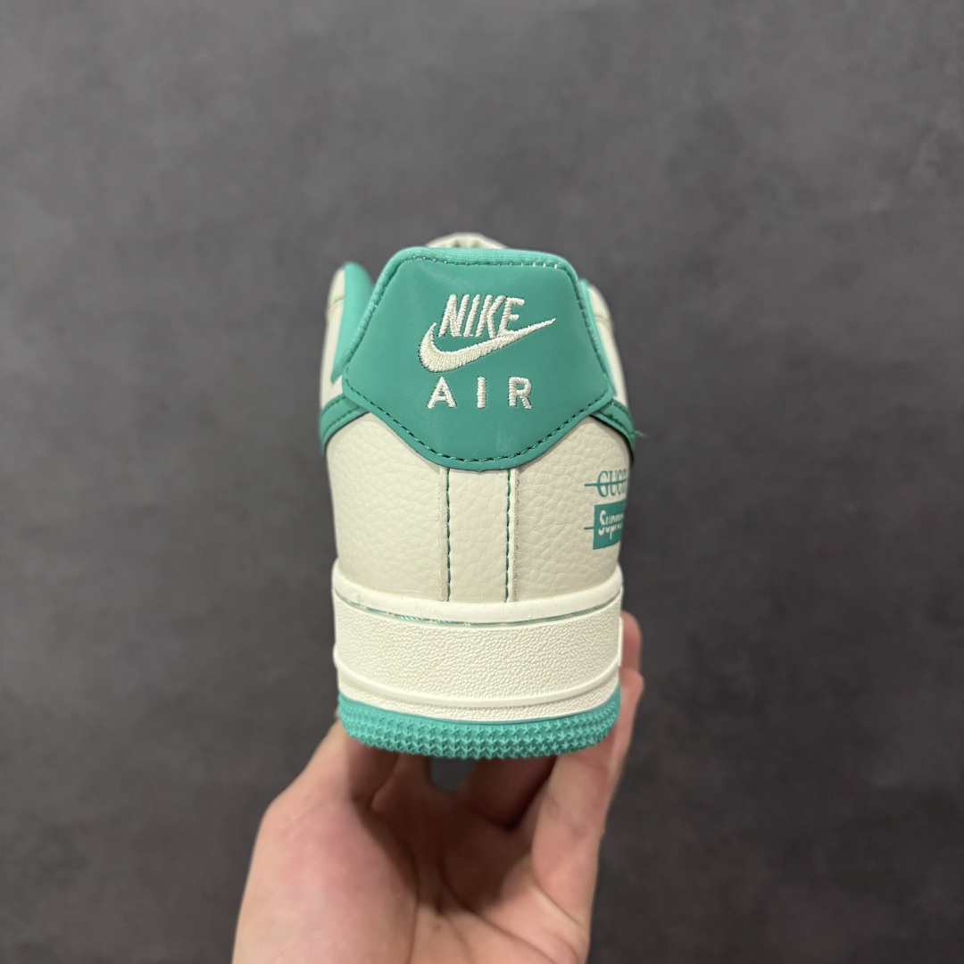 图片[4]-【定制版】NIke Air Force 1 \’07 Low “古驰联名——薄荷绿”空军一号 低帮 运动鞋 休闲鞋 折边针车 工艺难度大 原楦头原纸板 原装鞋盒 定制五金配件 内置全掌气垫 原厂鞋底 货号：XL1979-124 尺码：36 36.5 37.5 38 38.5 39 40 40.5 41 42 42.5 43 44 44.5 45 编码：HXSA310320-选品中心