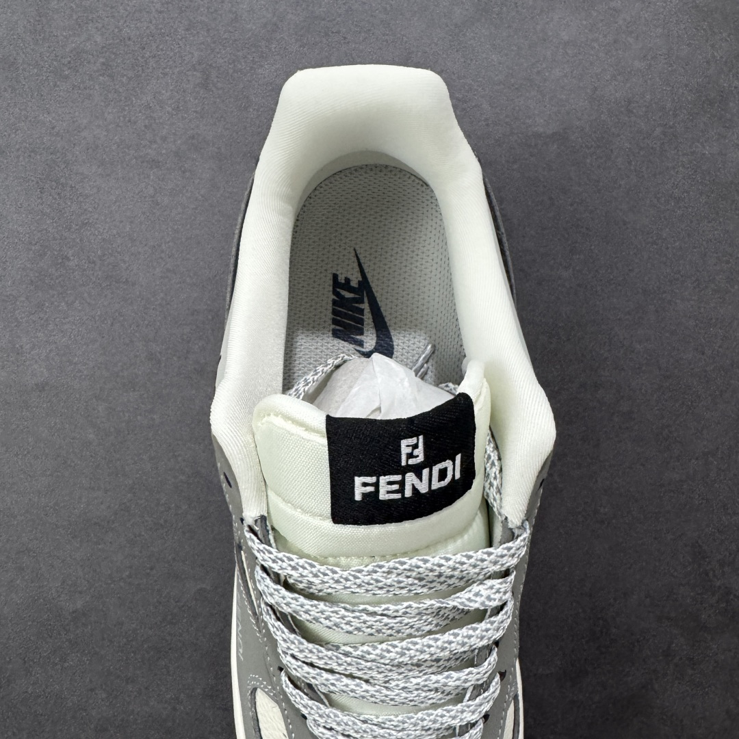 图片[7]-【定制版】Nike Air Force 1\’07 Low 联名 创意米灰黑 空军一号低帮休闲板鞋  #原楦头原纸板 原装鞋盒 定制五金配件 内置全掌气垫 原厂鞋底 货号：DF0188-110  尺码：36 36.5 37.5 38 38.5 39 40 40.5 41 42 42.5 43 44 44.5 45-选品中心