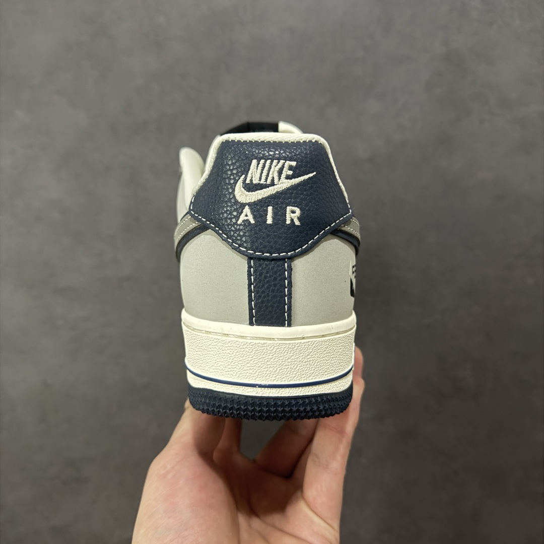图片[4]-【定制版】Nike Air Force 1\’07 Low 联名 创意米灰黑 空军一号低帮休闲板鞋  #原楦头原纸板 原装鞋盒 定制五金配件 内置全掌气垫 原厂鞋底 货号：DF0188-110  尺码：36 36.5 37.5 38 38.5 39 40 40.5 41 42 42.5 43 44 44.5 45-选品中心
