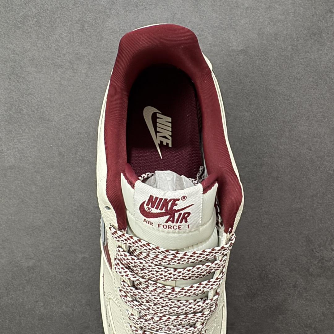 图片[7]-【定制版】NIke Air Force 1 \’07 Low “北面联名——朱砂钻石”空军一号 低帮 运动鞋 休闲鞋 折边针车 工艺难度大 原楦头原纸板 原装鞋盒 定制五金配件 内置全掌气垫 原厂鞋底 货号：DF0188-112 尺码：36 36.5 37.5 38 38.5 39 40 40.5 41 42 42.5 43 44 44.5 45 编码：HXSA310320-选品中心