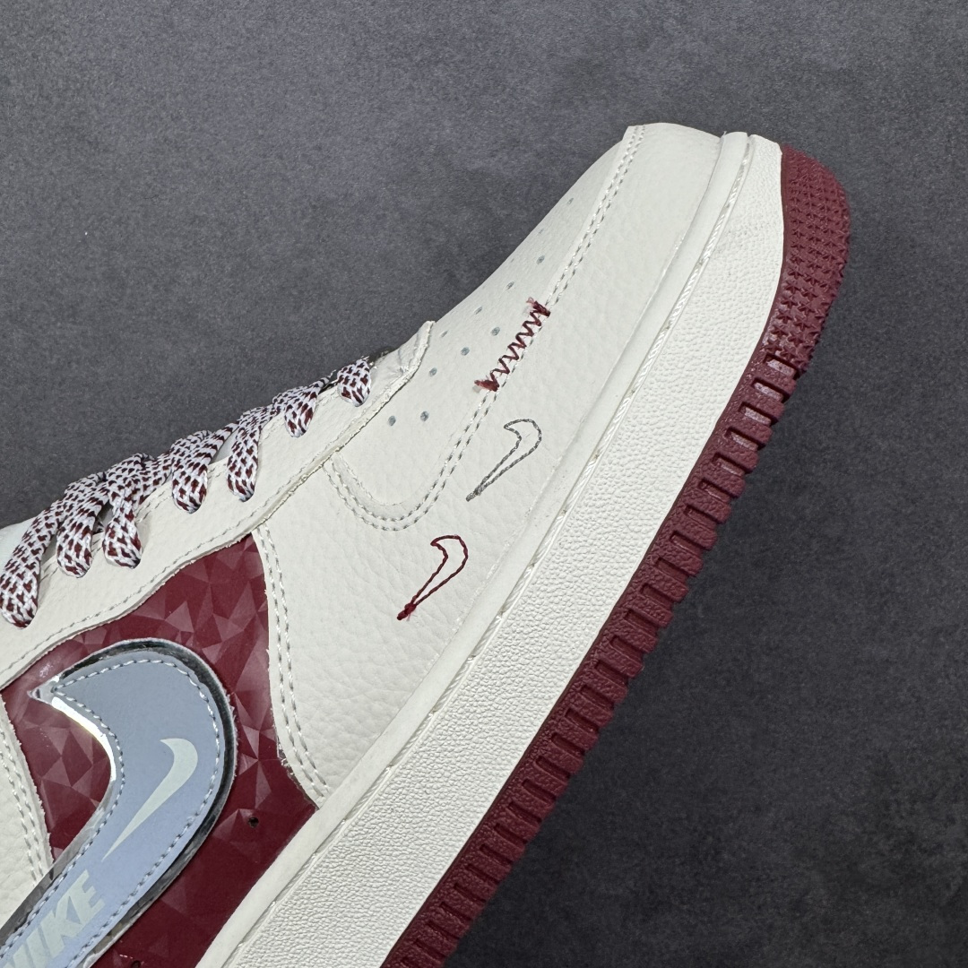 图片[5]-【定制版】NIke Air Force 1 \’07 Low “北面联名——朱砂钻石”空军一号 低帮 运动鞋 休闲鞋 折边针车 工艺难度大 原楦头原纸板 原装鞋盒 定制五金配件 内置全掌气垫 原厂鞋底 货号：DF0188-112 尺码：36 36.5 37.5 38 38.5 39 40 40.5 41 42 42.5 43 44 44.5 45 编码：HXSA310320-选品中心
