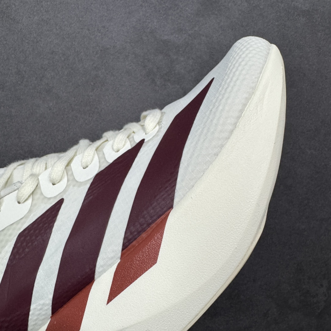 图片[5]-【TD版本】AD Adizero EVO SL 二代 马拉松竞速专业跑鞋 JR2020 针织网面非常轻薄 纤维间的缝隙很大 可以保证跑步时的透气、排汗效果 鞋舌直接与两侧的内衬和鞋底连接在一起 在跑步过程中不会被鞋舌的左右移动所困扰 在标准鞋带孔的基础上再拓宽一组鞋带孔 适合不同脚型的需求 突破性 EnergyRods 技术，有助于跑者实现更好的成绩 中底独特的LIGHTSTRIKE PRO泡棉材质 微弹感觉在跑步过程中给予了良好的支撑体验 对于顶级精英和高水平进阶跑者来说 ADIOS PRO是一双值得信赖的竞速比赛用鞋 尺码：36 36.5 37.5 38 38.5 39 40 40.5 41 42 42.5 43 44 44.5 45-选品中心