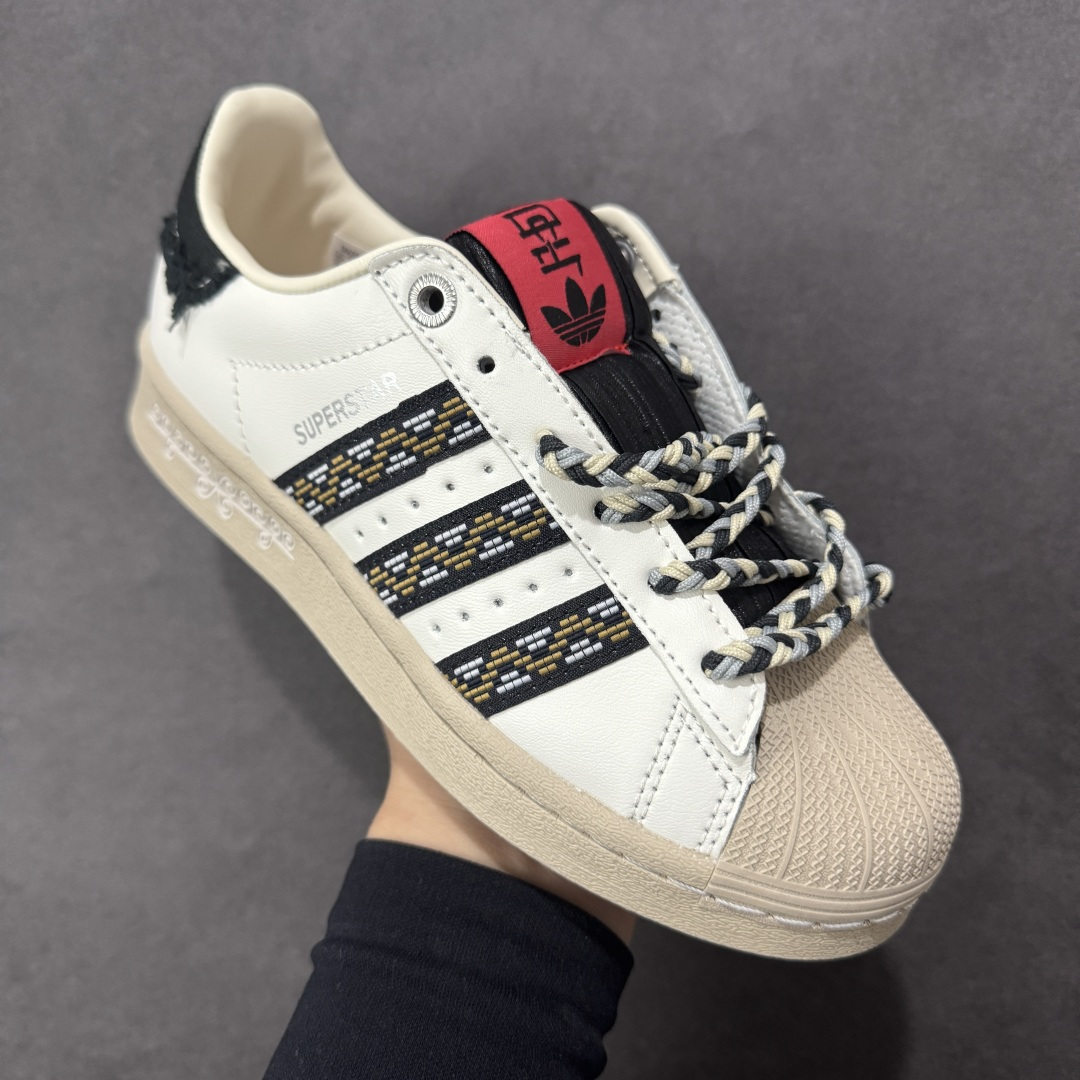 图片[3]-【公司级】Adidas Originals Superstar贝壳头系列 阿迪达斯 三叶草低帮经典百搭休闲运动板鞋 货号：JQ8722 尺码：36 36.5 37 38 38.5 39 40 40.5 41 42 42.5 43 44 45 尺码：36～45B 编码：XSA200210-选品中心