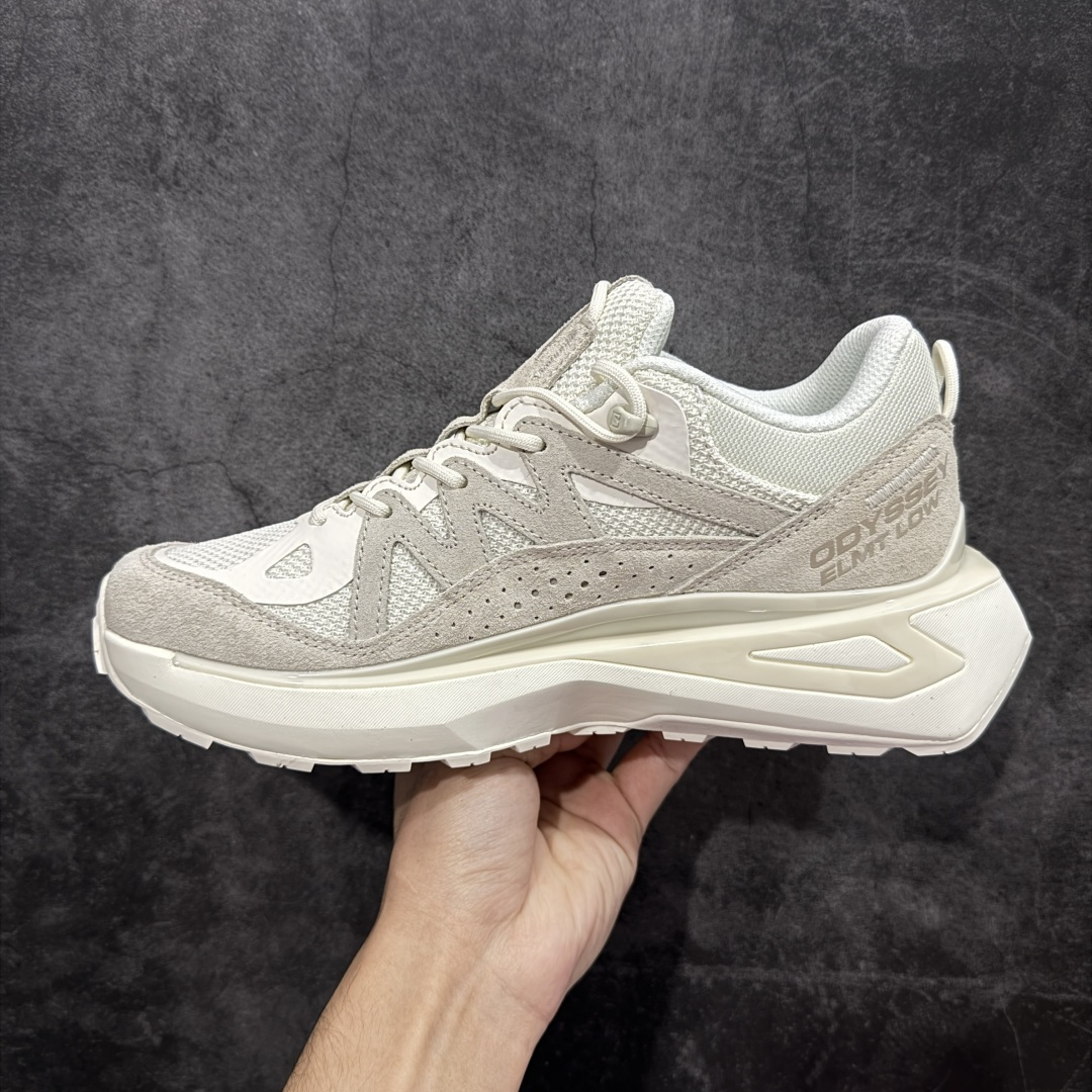 【纯原】SALOMON萨洛蒙 ODYSSEY ELMT LOW LTR 柔软舒适 耐磨透气轻便 低帮 生