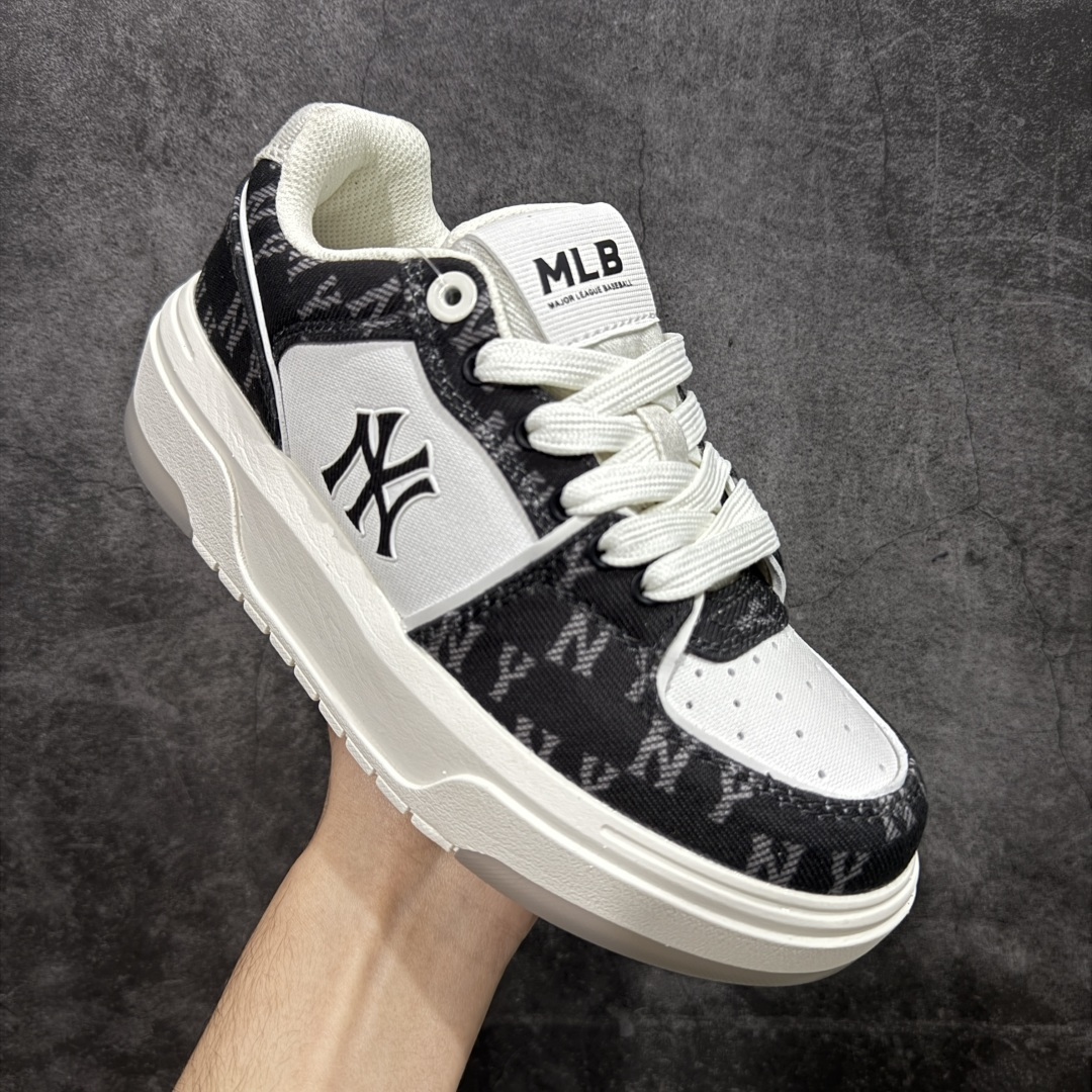 【纯原】韩国洋基队NY大标潮流老爹鞋MLB小白鞋市面上唯一顶级纯原版本 原材料打造 原楦原档案数据开发版