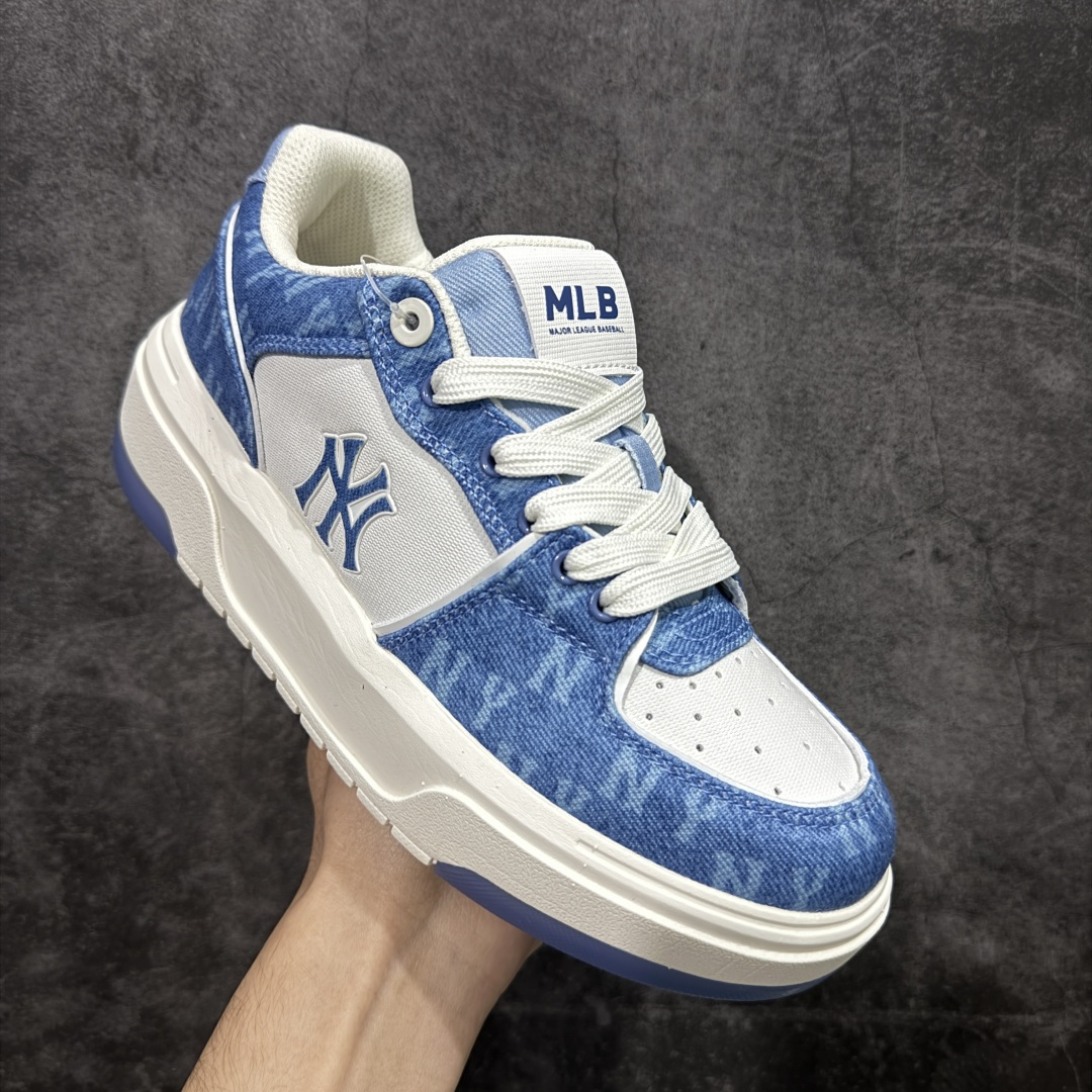 【纯原】韩国洋基队NY大标潮流老爹鞋MLB小白鞋市面上唯一顶级纯原版本 原材料打造 原楦原档案数据开发版